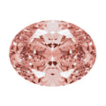 IGI Certified Luxuriant Lab Grown Pink Diamond (VS2) (Ovl) 2.00 ctw - Sticky add to cart bar