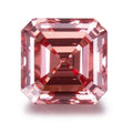 IGI Certified Luxuriant Lab Grown Pink Diamond (VS2) (Asscher) 3.50 ctw - Sticky add to cart bar