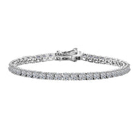 14K White Gold Luxuriant Lab Grown Diamond (E-F, VS) Tennis Bracelet (6.50 In) (Del. in 10-15 Days) 7.00 ctw