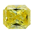 IGI Certified 1.00 ctw  Lab Grown Yellow Diamond Loose Gemstone – VS2 (Square Cushion Cut) - Sticky add to cart bar