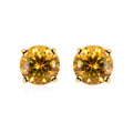 Doorbuster Luxoro 10K Yellow Gold AAA Brazilian Heliodor Solitaire Stud Earrings 1.60 ctw - Sticky add to cart bar