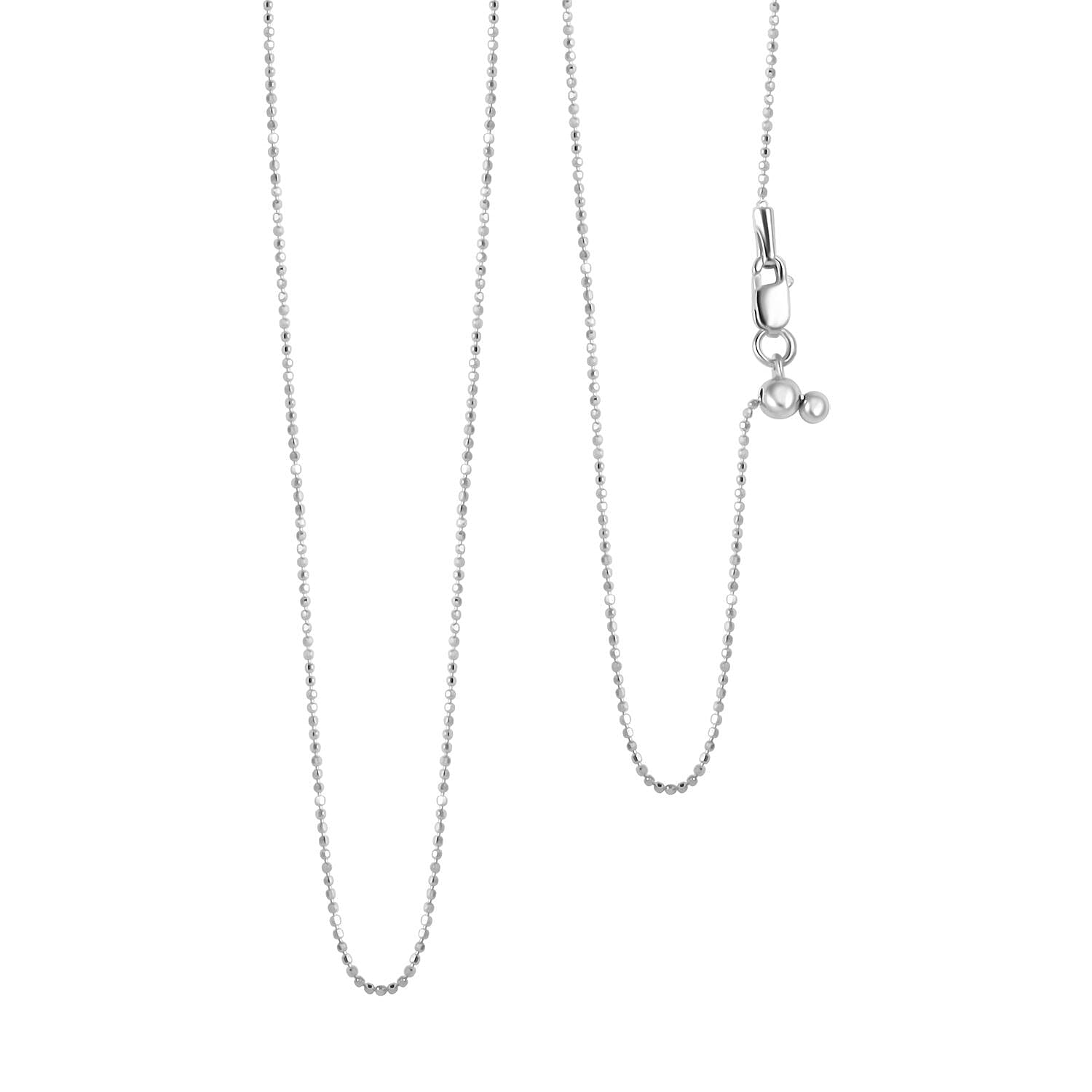 Sterling Silver Necklace 24 Inches 2.60 g