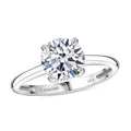 Luxuriant Lab Grown Diamond Timeless Solitaire Ring - Sticky add to cart bar