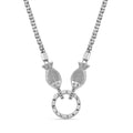 Popcorn Chain Fish Necklace in 925 Sterling Silver (24 Inches) 12.65 Grams - Sticky add to cart bar