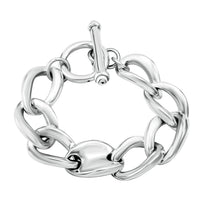 Sterling Silver Bracelet (6.50 In) (15.85 g)