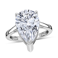 IGI Certified Luxuriant Lab Grown Diamond G VS2 5.00 ctw Ring in 950 Platinum (Size  5.5)  5.85 Grams