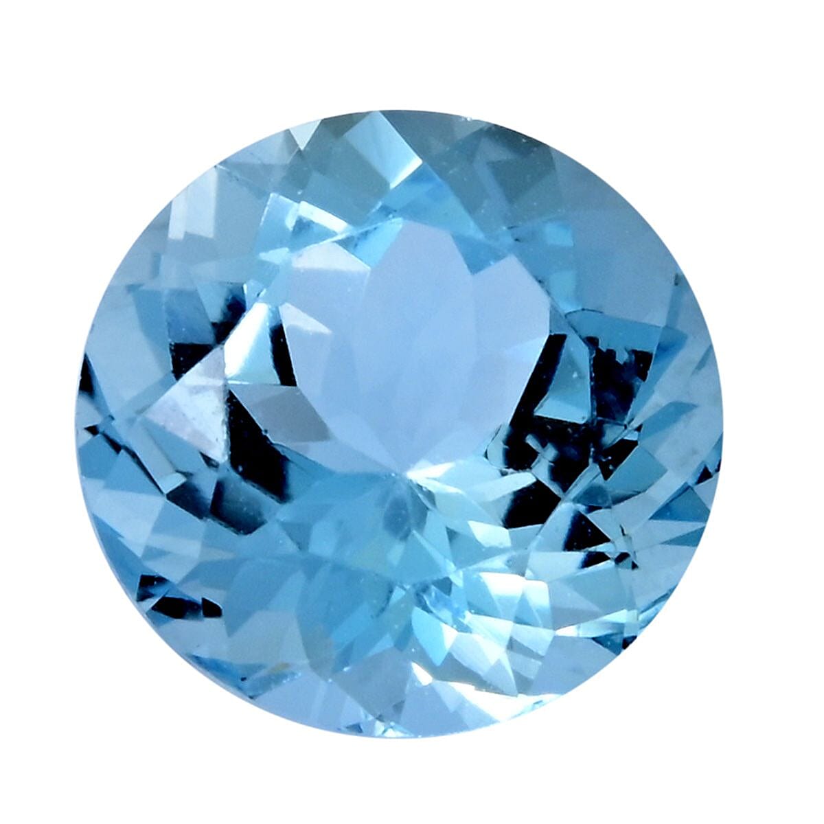 Certified & Appraised AAAA Santa Maria Aquamarine (Rnd Free Size) 1.56 ctw