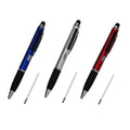 Livmore Set of 3 Multifunctional Pens with LED lights, Magnifying Glasses and Touch Screen Function with 3 Refills - Sticky add to cart bar