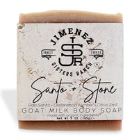 Jimenez Sisters Ranch Goat Milk Body Soap- Santo (5oz)