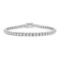Modani Diamond 6.83 ctw Bracelet in 950 Platinum and 18K White Gold (7.00 In)
