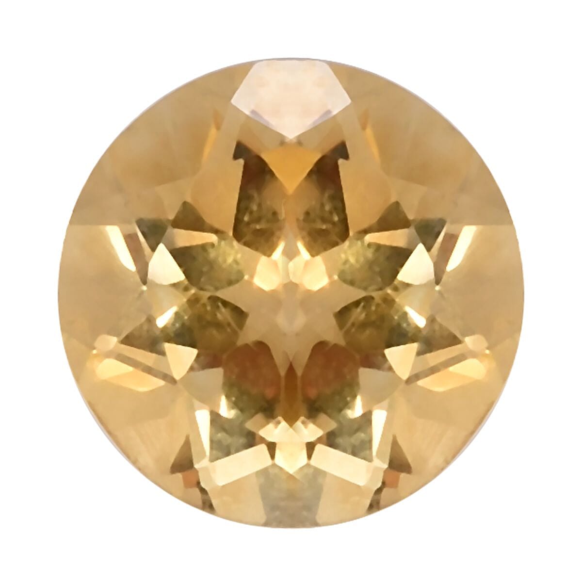 Brazilian Citrine (Rnd 8 mm) 1.57 ctw