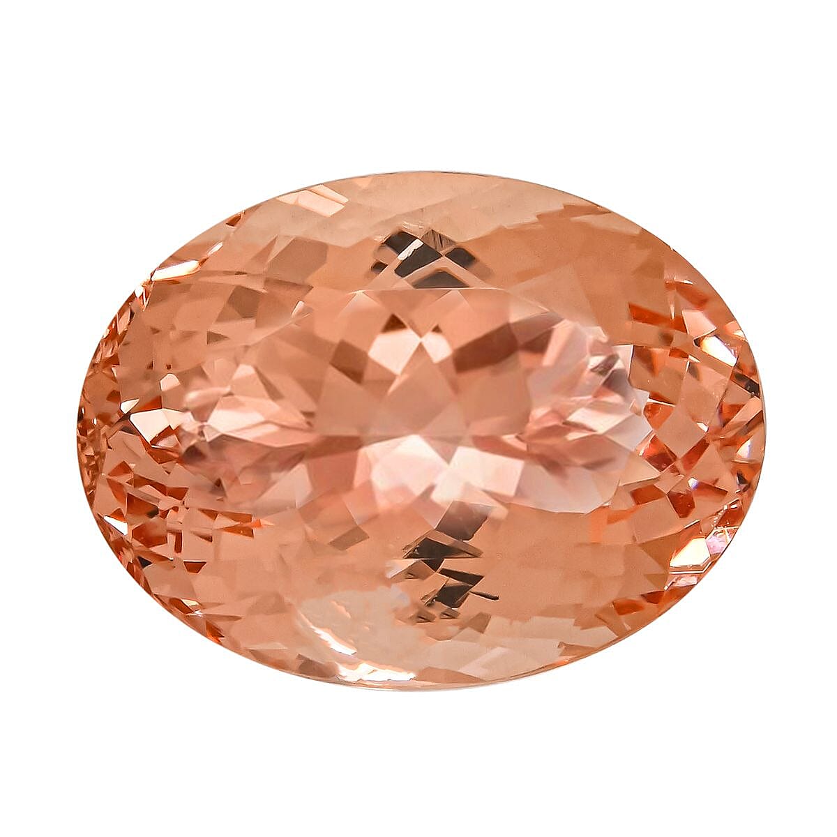 Certified & Appraised AAAA Marropino Morganite (Ovl 20x15 mm) 16.50 ctw