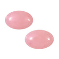 Peruvian Pink Opal Set of 2 (Ovl 6x4 mm) 0.66 ctw - Sticky add to cart bar