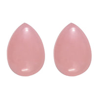 Peruvian Pink Opal Set of 2 (Pear 7x5 mm) 1.20 ctw