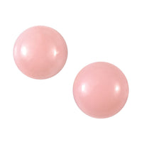 Peruvian Pink Opal Set of 2 (Rnd 5 mm) 0.78 ctw
