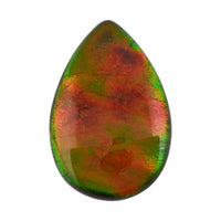AAAA Canadian Ammolite (Pear 12x8 mm) 2.00 ctw
