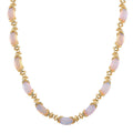 Black Obsidian Molto Kiss Necklace (18-20 Inches) in Goldtone 250.00 ctw - Sticky add to cart bar