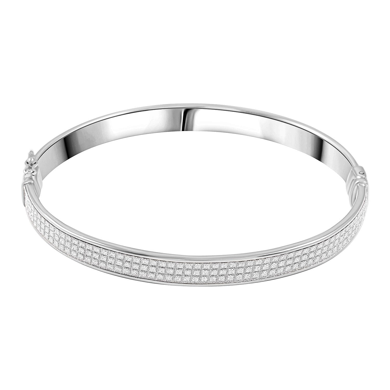 Bangle Bracelet in Sterling Silver (7.50 g) 13.50 Grams