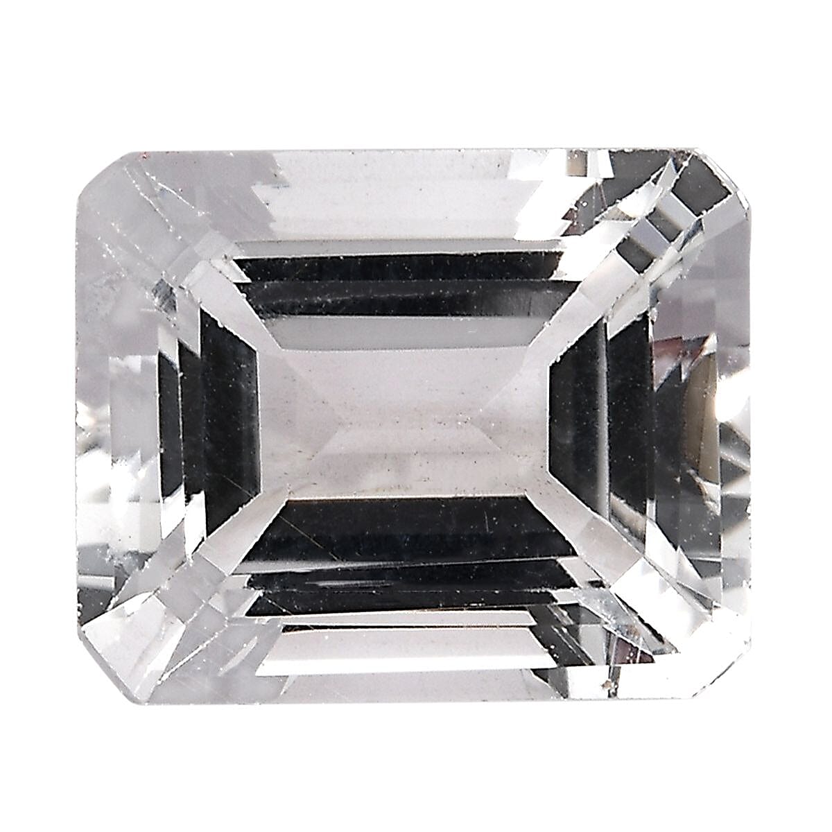 White Topaz (Octagon 10x8 mm) 3.55 ctw