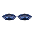 Blue Sapphire Set of 2 (Mrq 5x2.5 mm) 0.31 ctw - Sticky add to cart bar