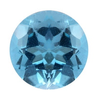 Swiss Blue Topaz (Rnd 6 mm) 0.85 ctw