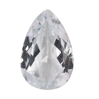 White Topaz (Pear 15x10 mm) 4.90 ctw