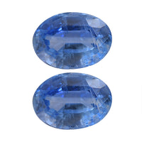 Kashmir Kyanite Set of 2 (Ovl 7x5 mm) 2.15 ctw Loose Gemstone