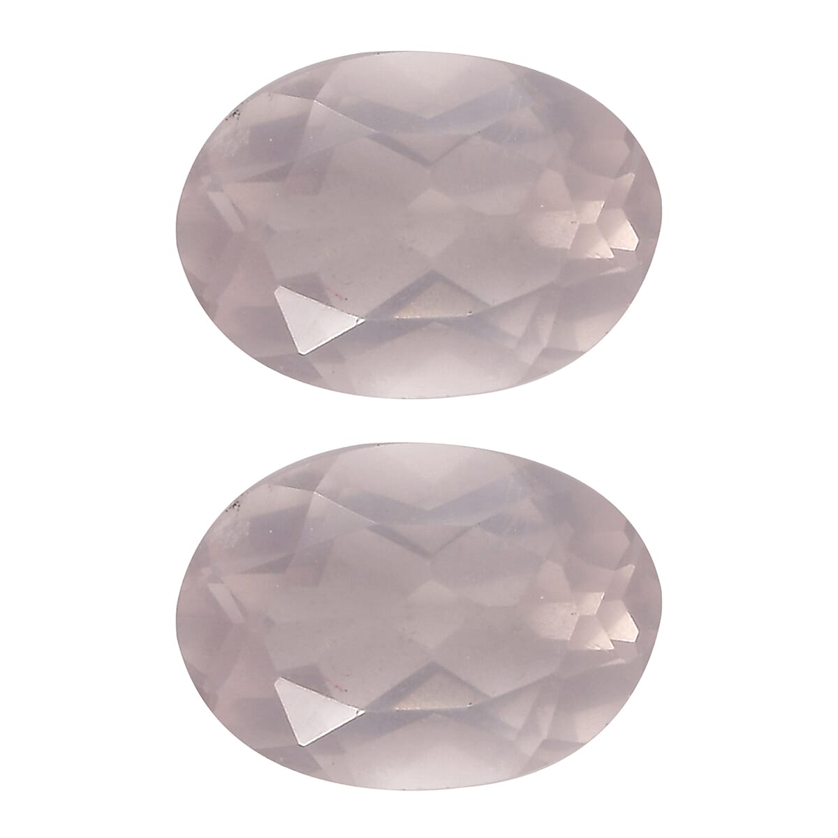 AA Galilea Rose Quartz Set of 2 (Ovl 7x5 mm) 1.40 ctw Loose Gemstone