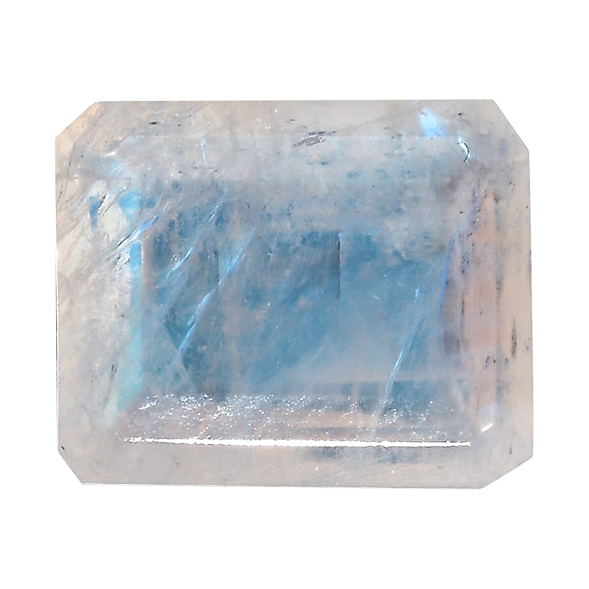 Rainbow Moonstone (Oct 10x8 mm) 2.67 ctw Loose Gemstone