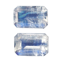 AA Rainbow Moonstone Set of 2 (Oct 6x4 mm) 0.91 ctw Loose Gemstone
