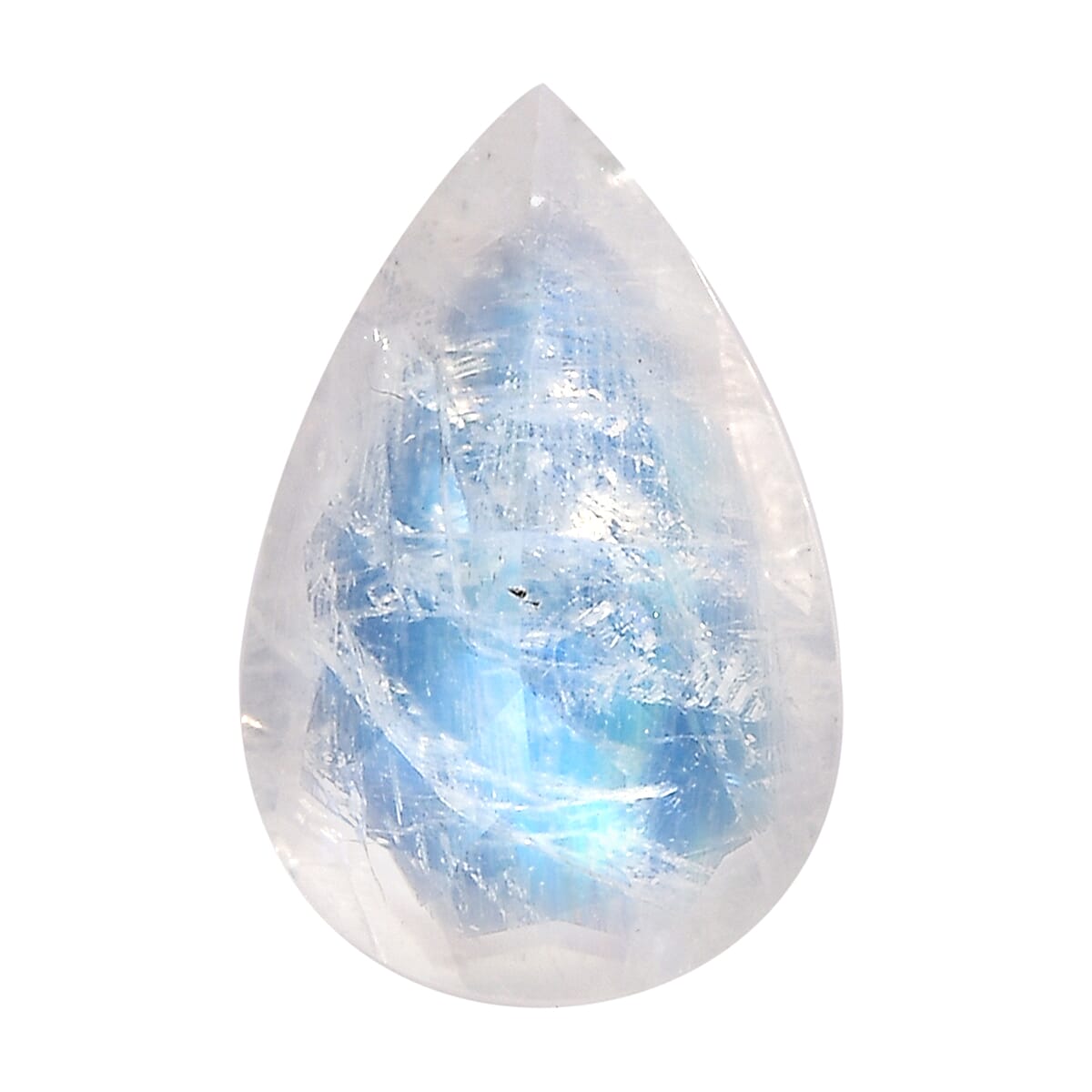AA Rainbow Moonstone (Pear 11x7 mm) 1.84 ctw Loose Gemstone