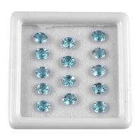 Blue Apatite Assoterd Box (Ovl 5x4 mm) 5.00 ctw Loose Gemstone