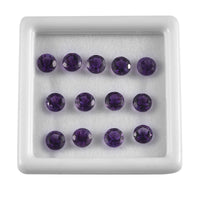 AA Moroccan Amethyst Assorted Box (Rnd 5 mm) 6.00 ctw Loose Gemstone