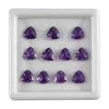 AA Moroccan Amethyst Assorted Box (Trl 6 mm) 6.00 ctw Loose Gemstone - Sticky add to cart bar