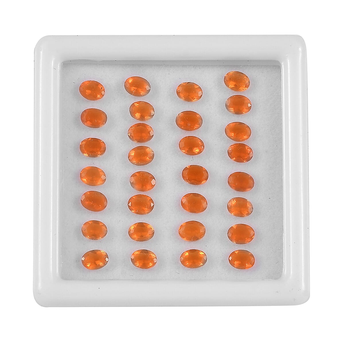 AA Fire Opal Assorted Box (Ovl 4x3 mm) 3.00 ctw
