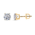 IGI Certified Luxuriant Lab Grown Diamond E-F VS 1.50 ctw Stud Earrings in 14K Yellow Gold - Sticky add to cart bar