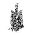 Bali Legacy Sterling Silver Owl Pendant 5.84 Grams - Sticky add to cart bar