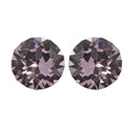 Light Amethyst Crystal by Swarovski Set of 2 (Rnd 5.3 mm) 0.80 ctw Loose Gemstone - Sticky add to cart bar