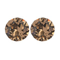 Light Colorado Topaz Crystal by Swarovski Set of 2 (Rnd 5 mm) 0.59 ctw Loose Gemstone - Sticky add to cart bar