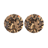 Light Colorado Topaz Crystal by Swarovski Set of 2 (Rnd 5 mm) 0.59 ctw Loose Gemstone