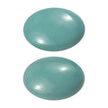 Mexican Turquoise Set of 2 (Ovl 7x5 mm) 1.26 ctw Loose Gemstone - Sticky add to cart bar