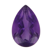 Moroccan AA Amethyst (Pear 6x4mm) 0.32 ctw Loose Gemstone