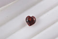 AA Mozambique Garnet (Hrt 6 mm) 0.97 ctw Loose Gemstone - Sticky add to cart bar