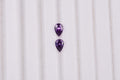 Simulated Purple Diamond (Pear 6x4 mm) 1.15 ctw Loose Gemstone - Sticky add to cart bar