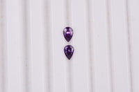 Simulated Purple Diamond (Pear 6x4 mm) 1.15 ctw Loose Gemstone