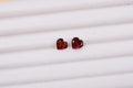 Mozambique Garnet (Hrt 6 mm) 1.68 ctw Loose Gemstone - Sticky add to cart bar