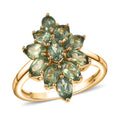 Premium Malagasy Pine Apatite Ring in 18K Vermeil YG Over Sterling Silver (Size 10.0) 2.75 ctw - Sticky add to cart bar