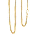 3mm Miami Chain Necklace in 14K Yellow Gold 4.33 Grams 20 Inches - Sticky add to cart bar