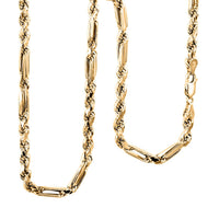 10K Yellow Gold 5mm Milano Chain Necklace (20 Inches) (7.10 g)