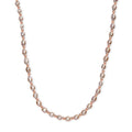 Lavender Pearl Necklace (18 Inches) in 18K Vermeil Rose Gold Over Sterling Silver - Sticky add to cart bar